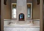 Luxury Master Bathroom At Chateau de Lis In North Saanich