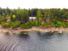Aerial Westerly View 872 Lands End Rd, North Saanich