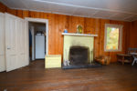 Hunter Island Cottage Living Room Fireplace