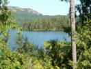 View Of Hunter Island, Shawnigan Lake From West Shawnigan Lake Road